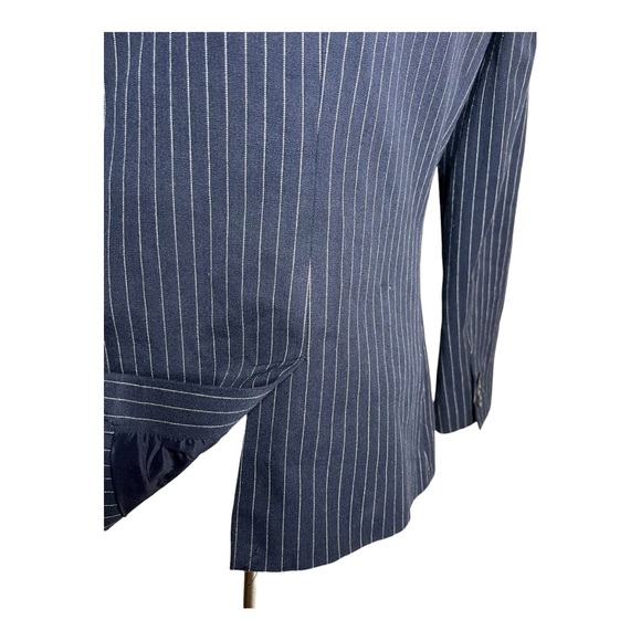 Banana Republic Pinstripe Blazer Jacket - Womens Size 8 - Picture 8 of 12